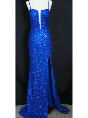 Aleta, Royal Blue Size 6 Prom Dress